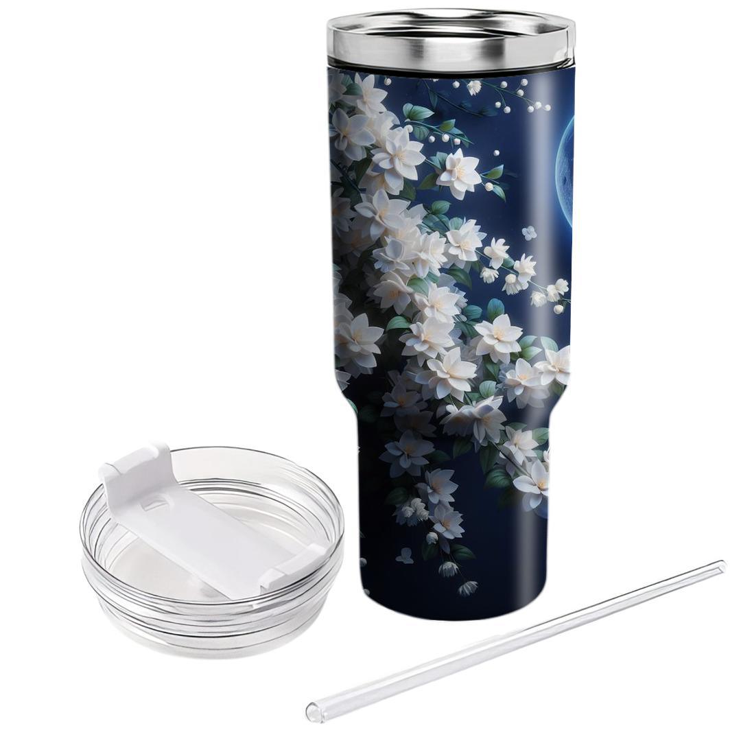 Moonlit Jasmine  Tumbler Cups
