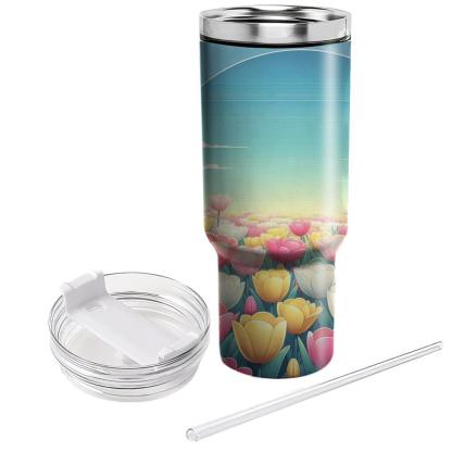 Springtime Tulip Wonder  Insulated Tumblers