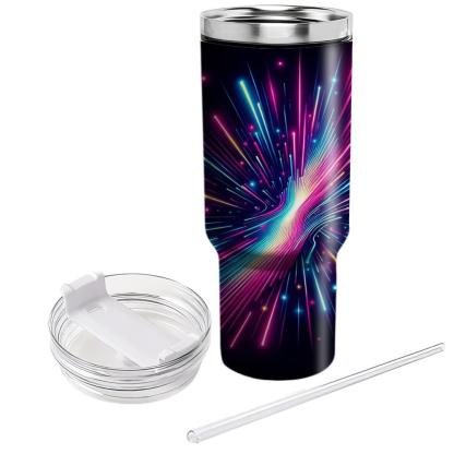 Retro Rave Neon  Personalized Tumblers