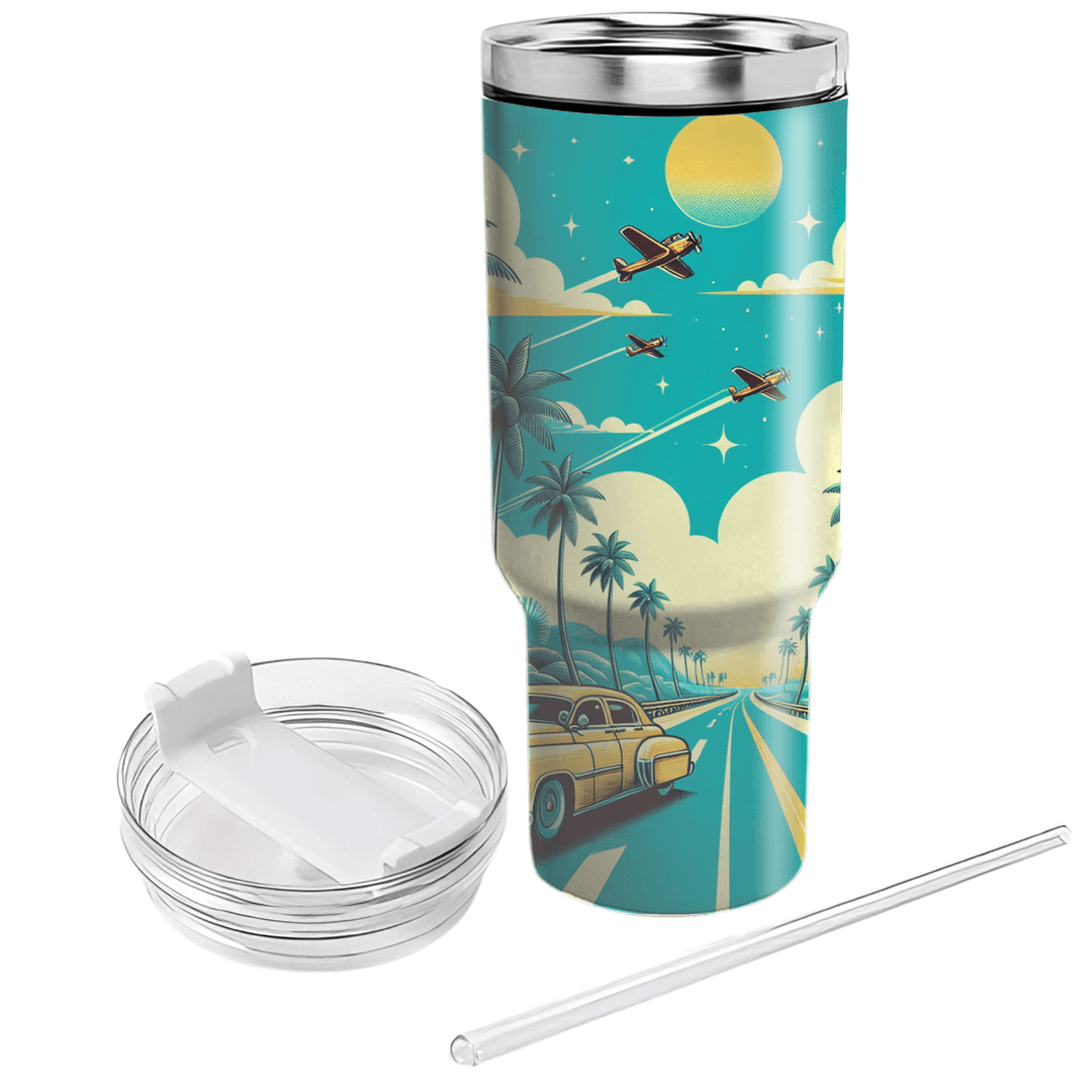 Summer Adventure Road Trip  Tumbler Cups