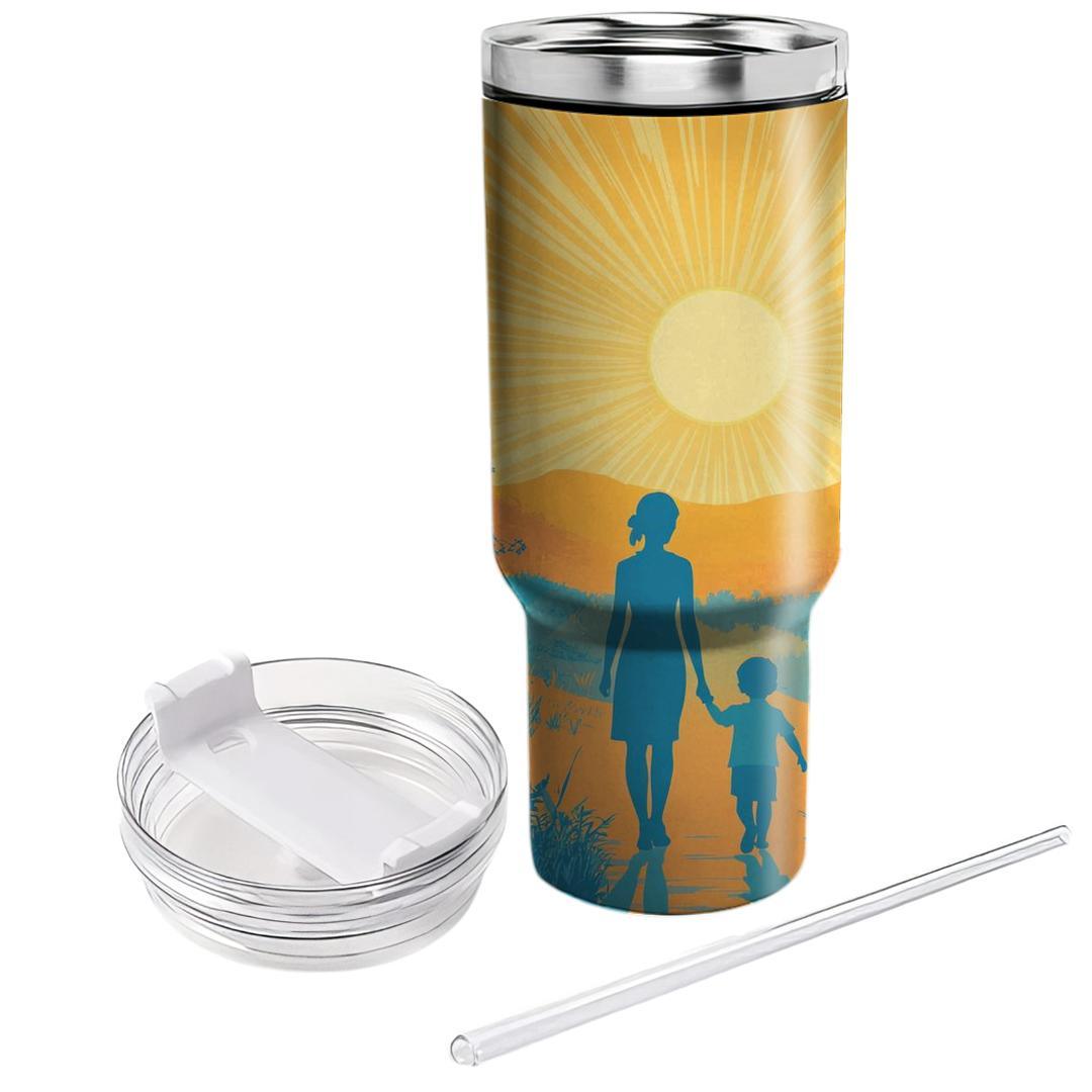 The Radiance Of A Mother’s Love: Illuminating Life’s Path Insulated Tumblers