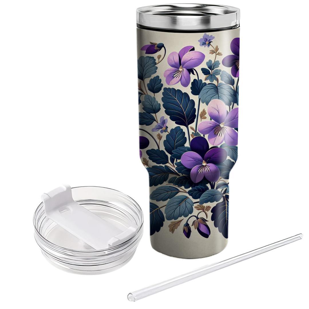 Vintage Violet  Tumblers For Gifts