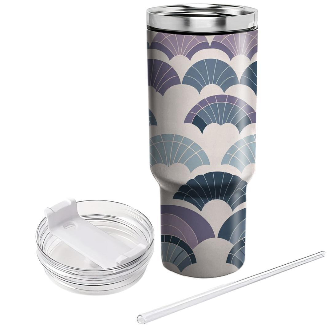 Scallop Shell Elegance  Custom Tumblers