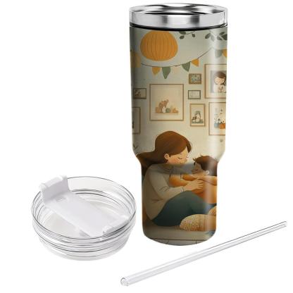 The Heart Of The Home: A Mother’s Love Sanctuary Tumblers For Gifts