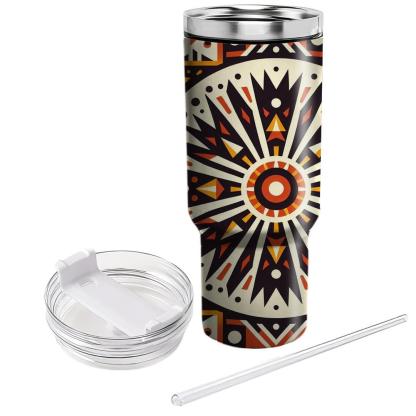 Radiant Tribal Sun  Tumblers For Gifts