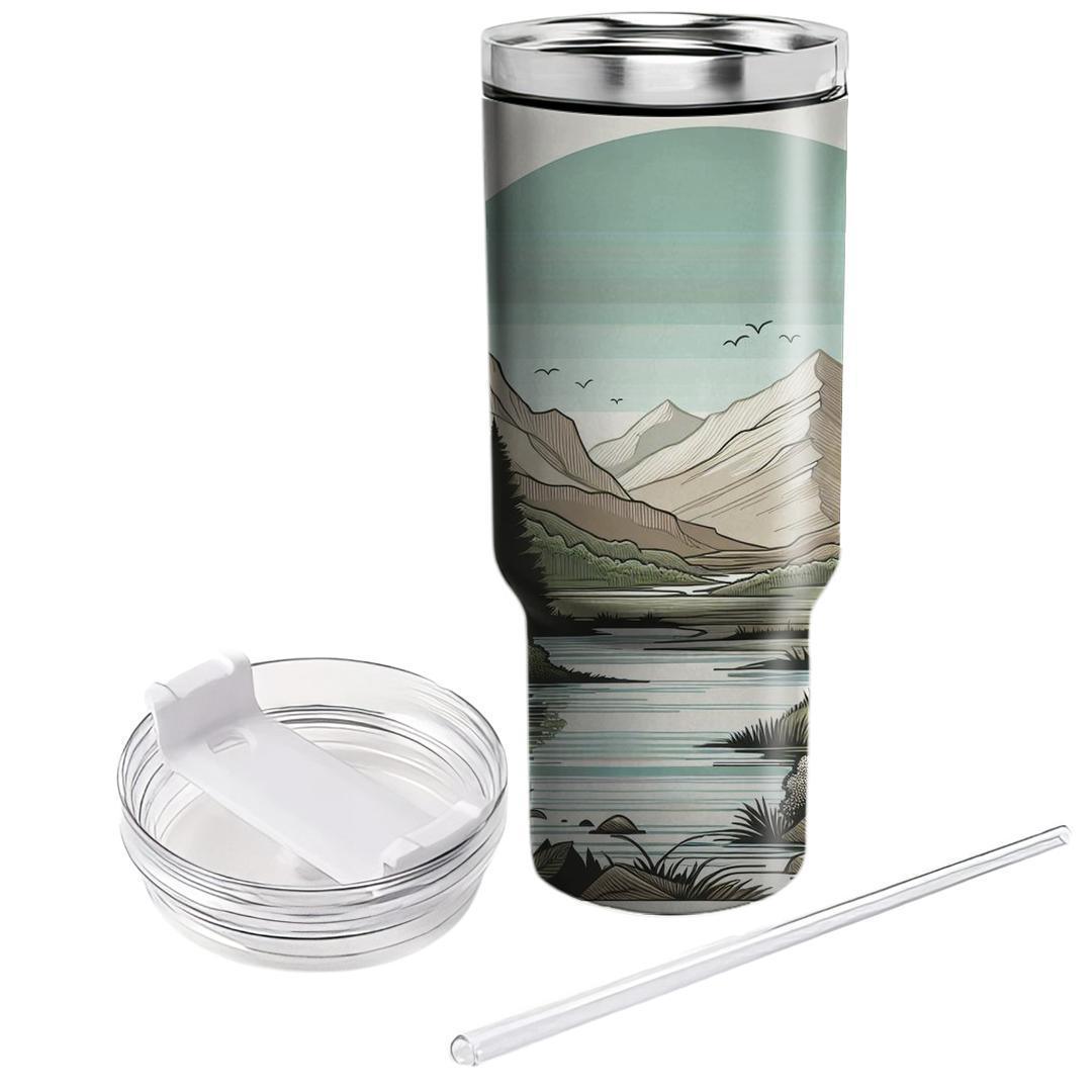 Serene Nature  Travel Tumblers