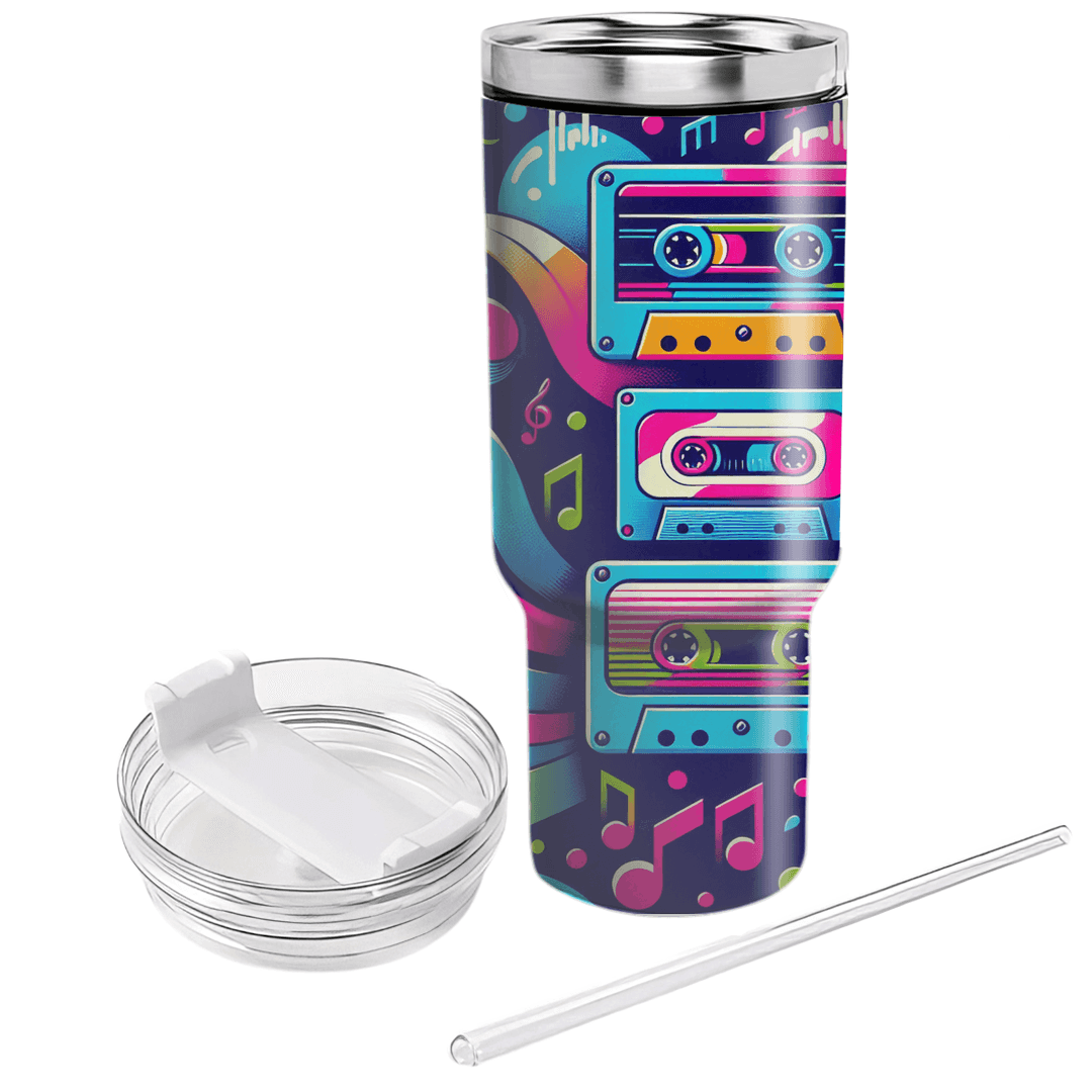 Retro Cassette Memories  Custom Tumblers