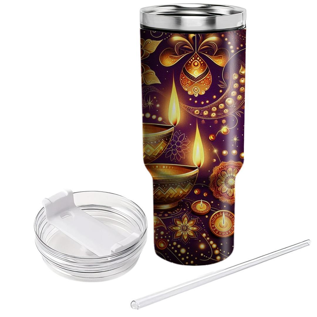 Radiant Reflections - Diwali Dreams  Decorative Tumblers