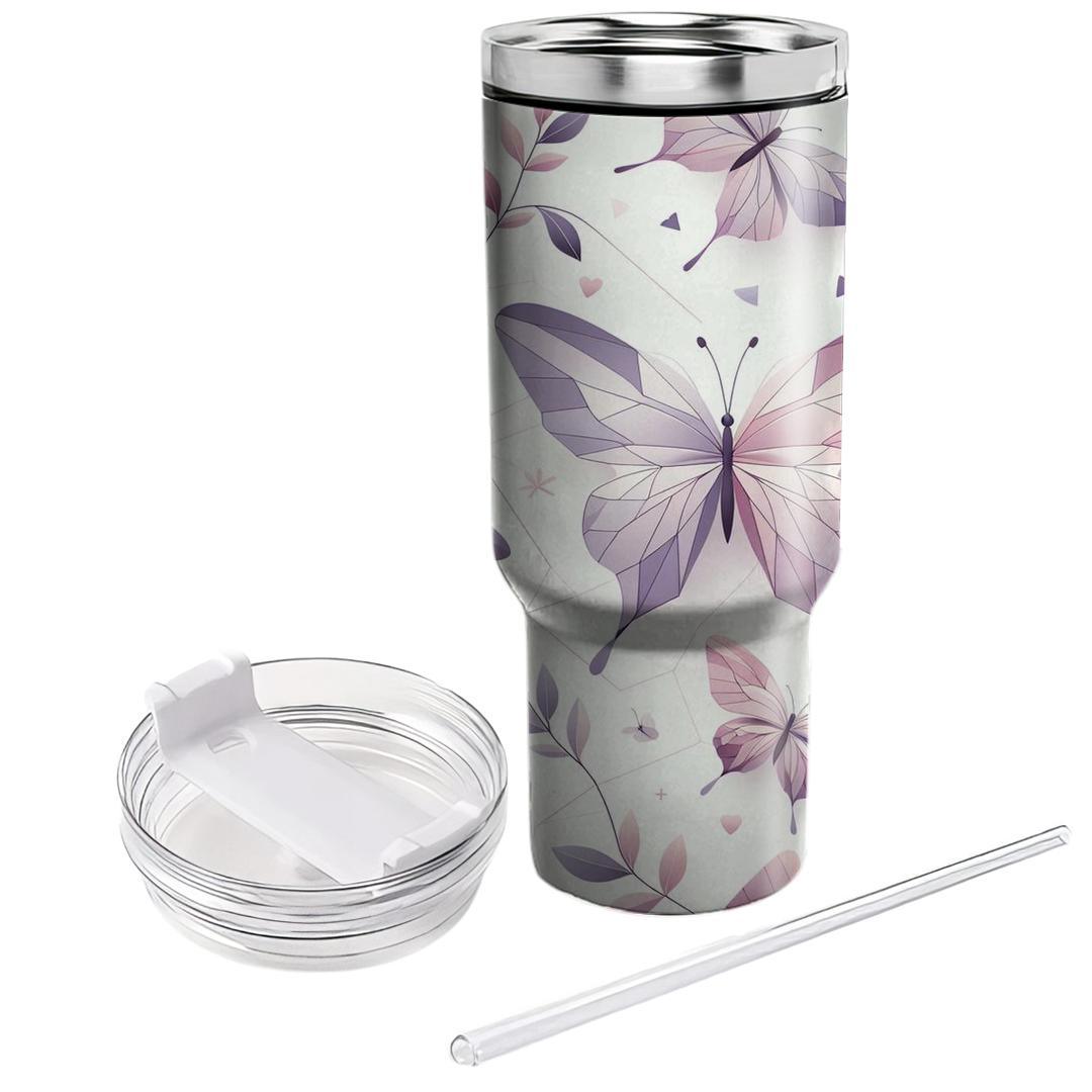 Elegant Butterfly Pattern  Tumblers For Gifts