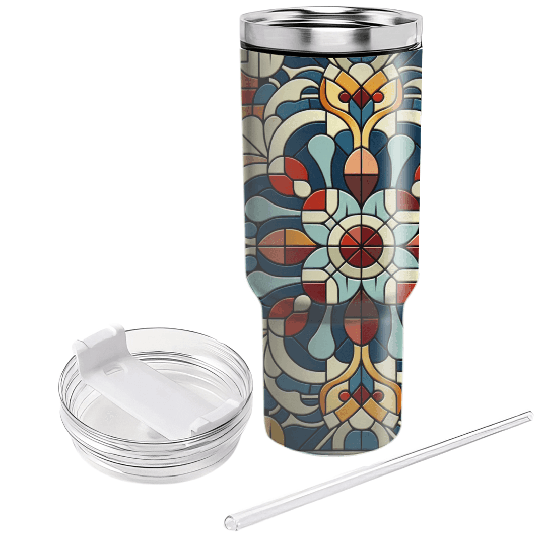 Artistic Mosaic Patterns  Personalized Tumblers