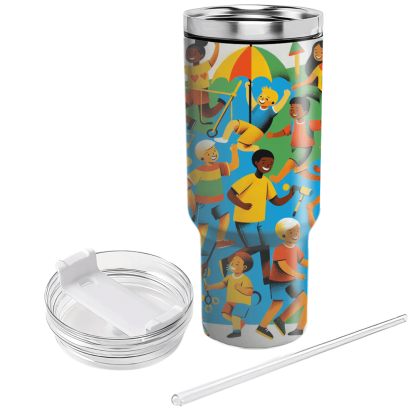 Chasing Dreams - International Children’s Day  Decorative Tumblers