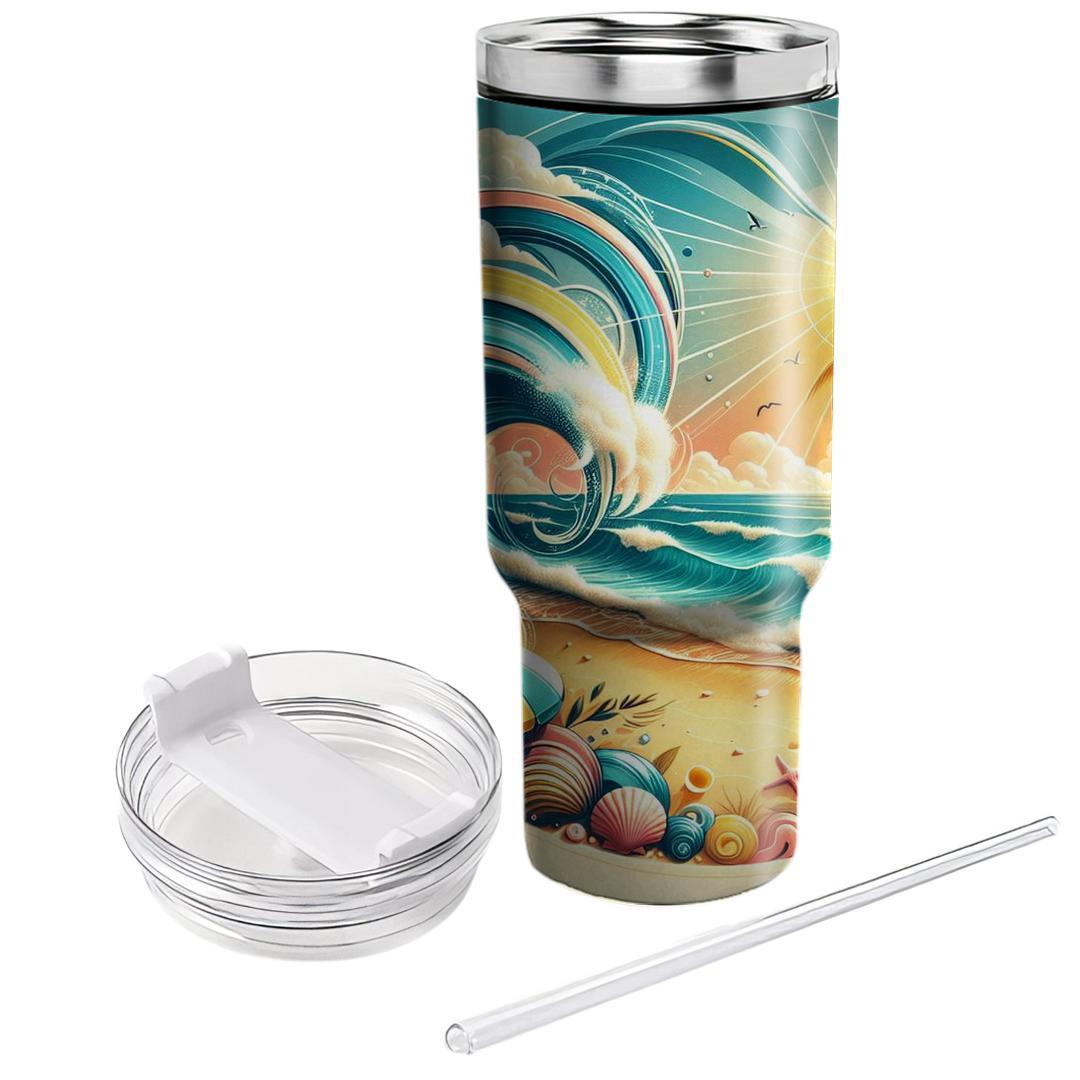 Summer Seaside Escape  Decorative Tumblers