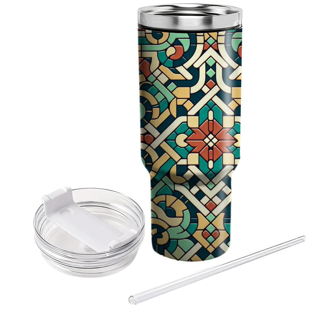 Mosaic Tile  Insulated Tumblers