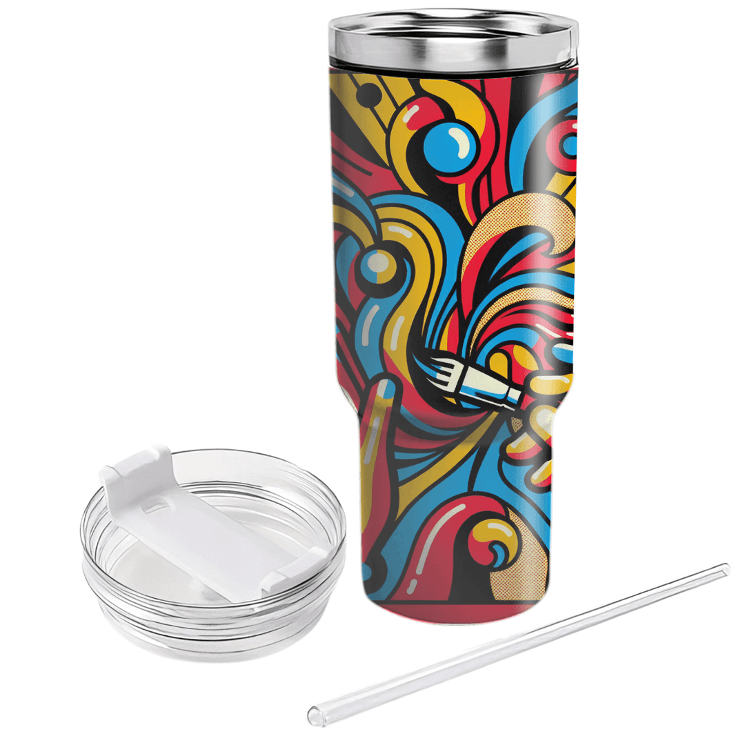 Retro Pop Art  Custom Tumblers