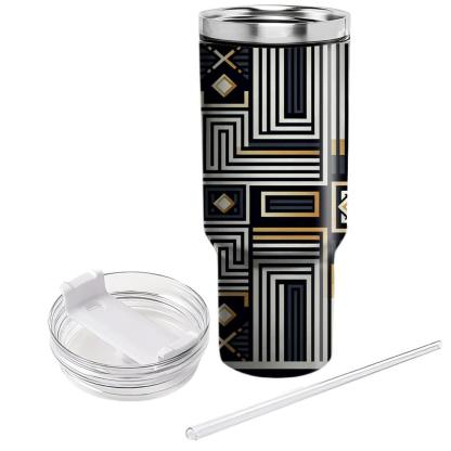 Chic Vertical Stripe  Tumblers For Gifts