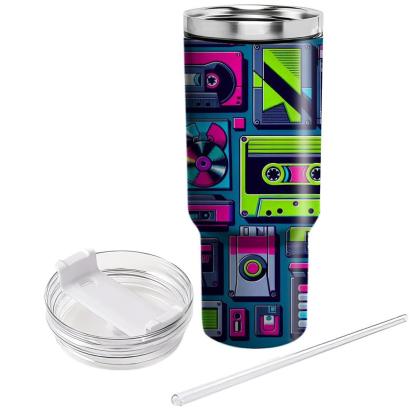 Radical Retro Tech  Personalized Tumblers