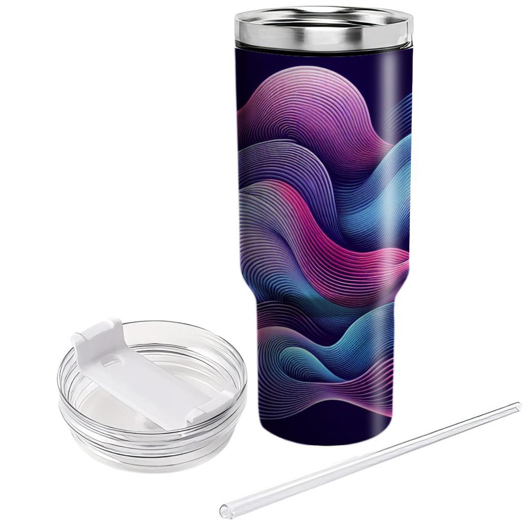 Ethereal Waves  Travel Tumblers