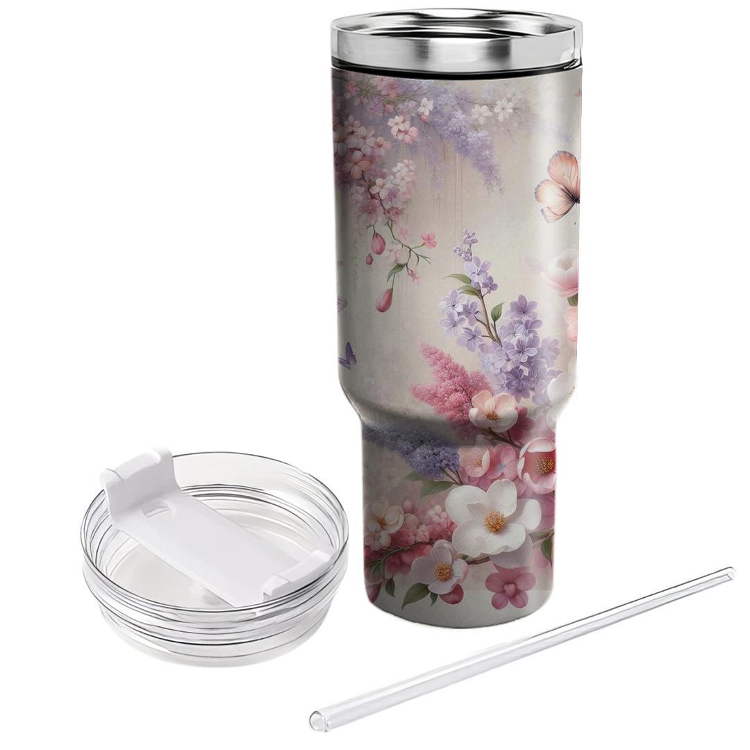 Spring Blossoms Symphony  Unique Tumblers
