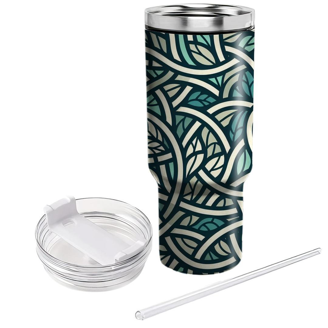 Leafy Labyrinth  Custom Tumblers
