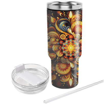 Kaleidoscope Of Lights - A Diwali Fusion  Decorative Tumblers