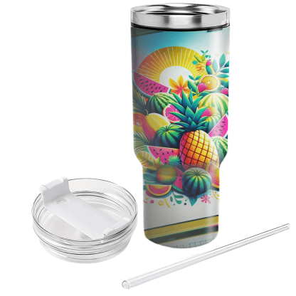 Tropical Fruit Splash  Tumblers For Gifts