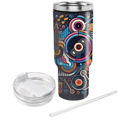 Classic Retro Music  Custom Tumblers