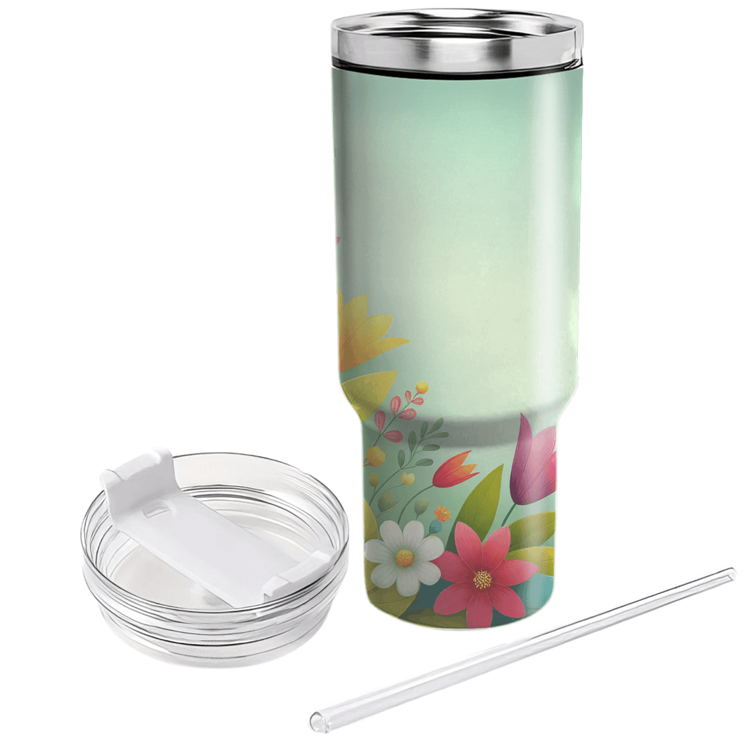 Radiant Spring Awakening  Custom Tumblers