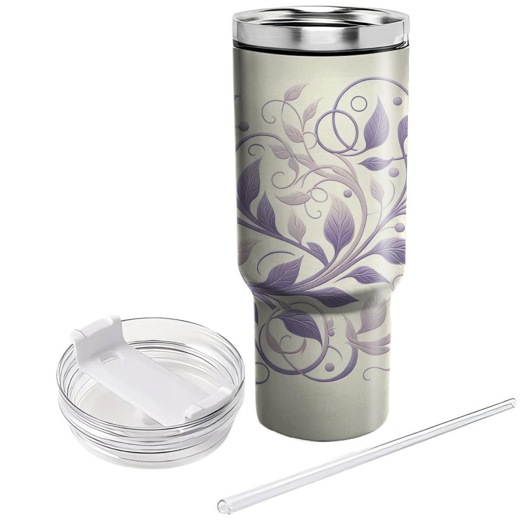 Elegant Floral Vine  Custom Tumblers