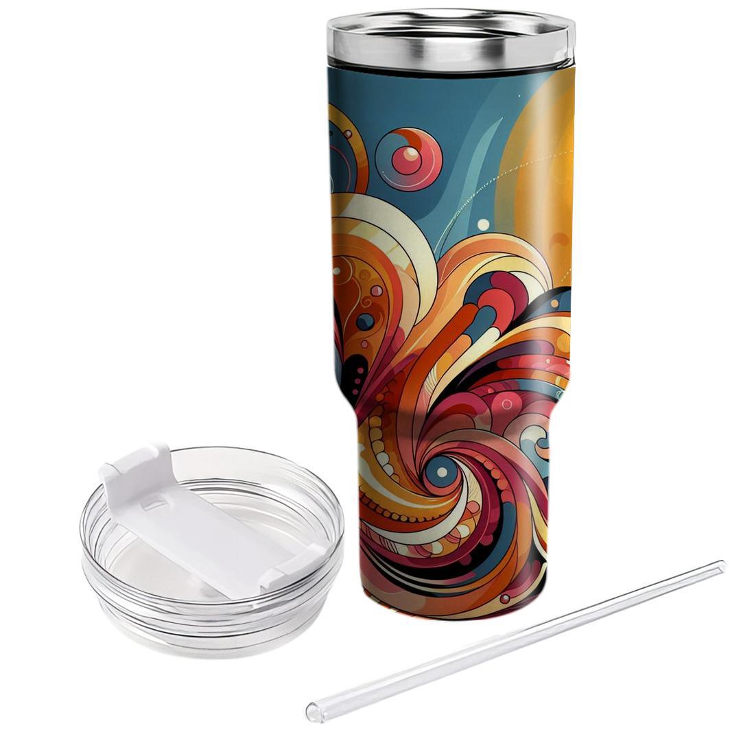 Sunshine Psychedelia  Travel Tumblers