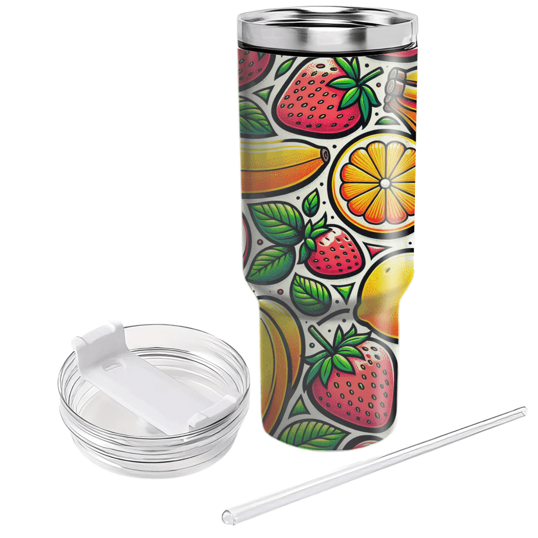 Funky Fruit Patterns  Custom Tumblers