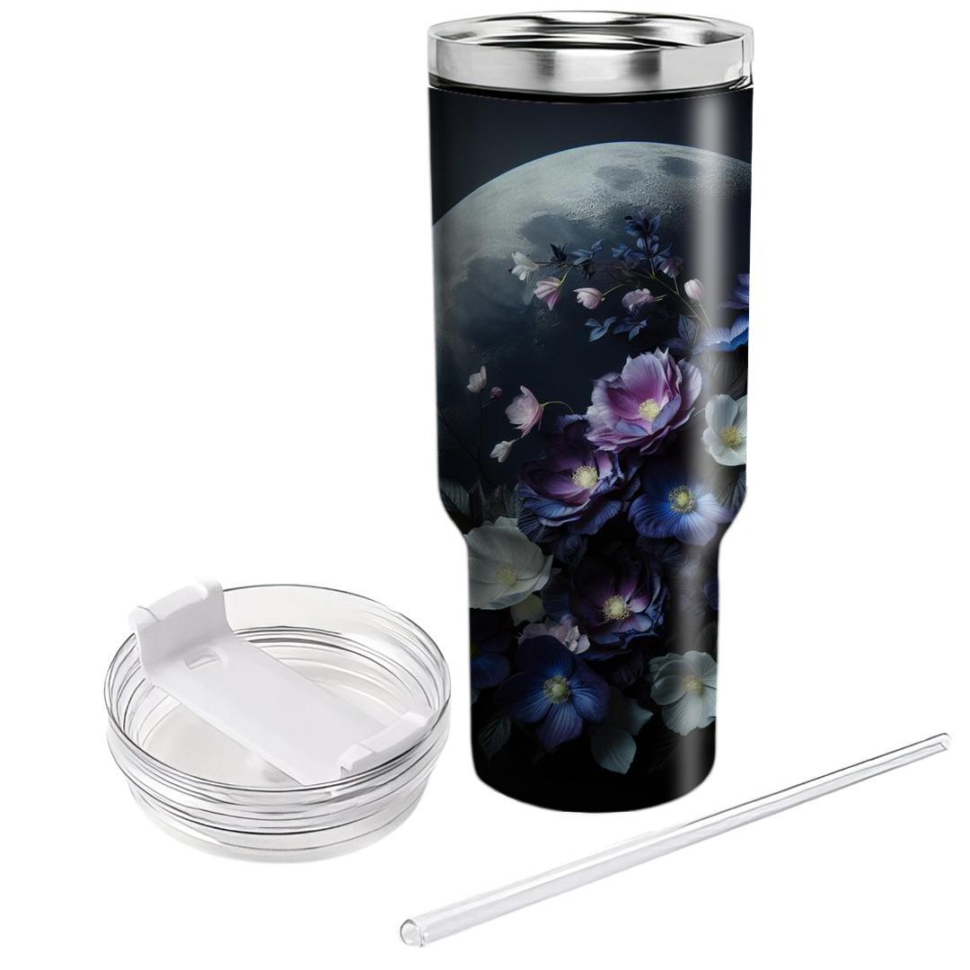 Enchanting Midnight Floral  Tumblers For Gifts