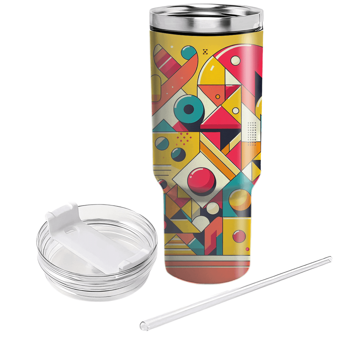 Groovy Geometric  Custom Tumblers