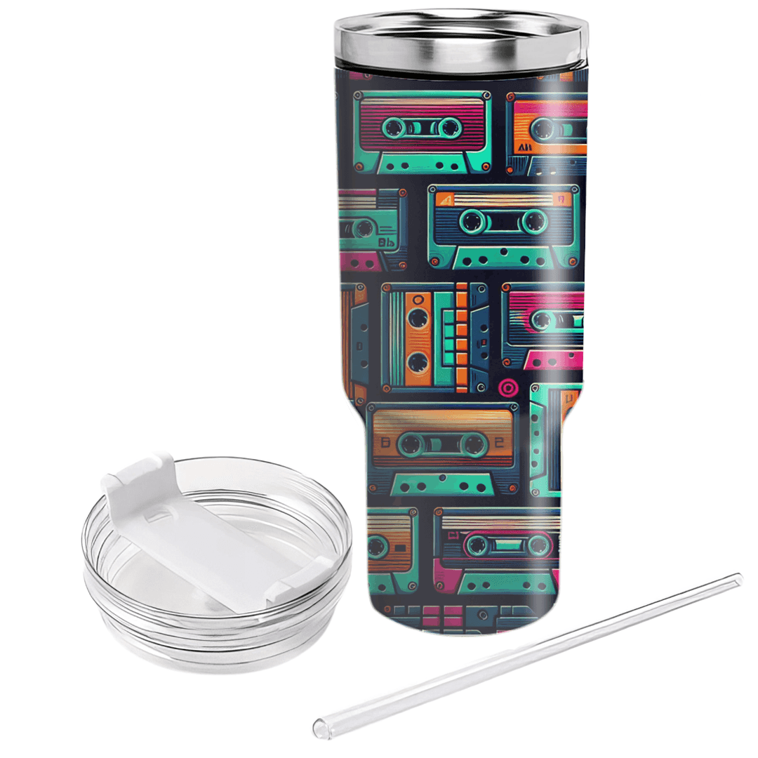 Cassette Tape Retro  Custom Tumblers