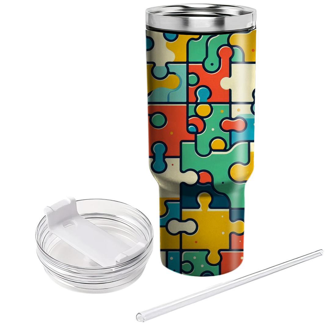 Retro Puzzle Mania  Tumbler Cups