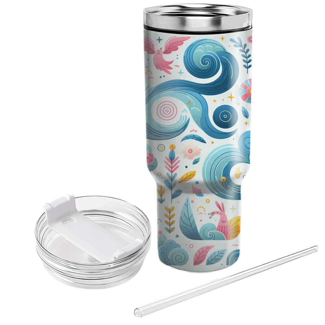 Whimsical Wonderland  Tumbler Cups
