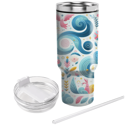 Whimsical Wonderland  Tumbler Cups