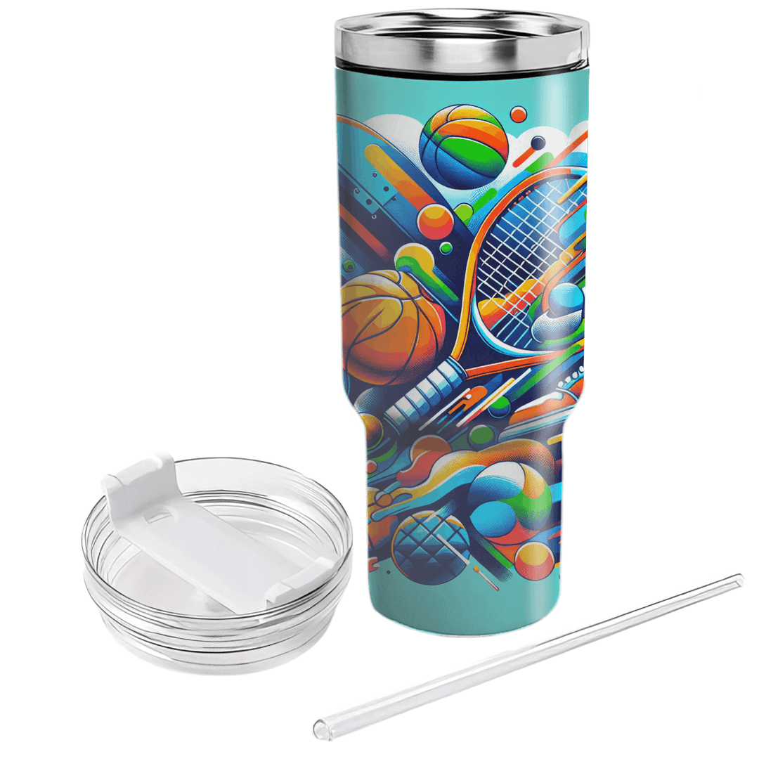 Radical 80s Sports Travel Tumblers