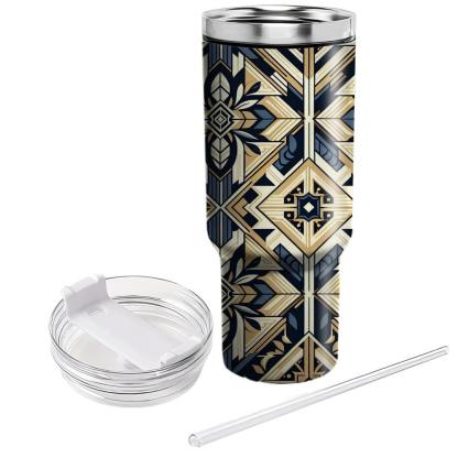 Art Deco Geometric Bloom  Tumblers For Gifts