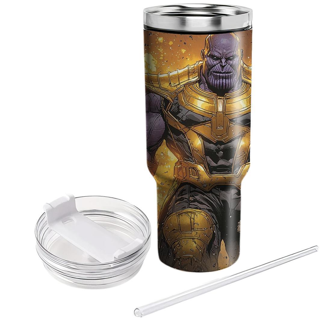 Josh Brolin: The Dark Titan Of Thanos Decorative Tumblers