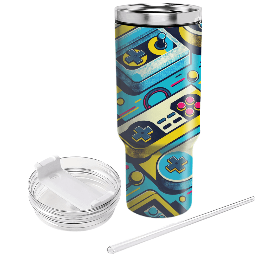 Retro Video Game Controller Custom Tumblers