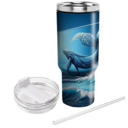 Majestic Whale Tale  Travel Tumblers