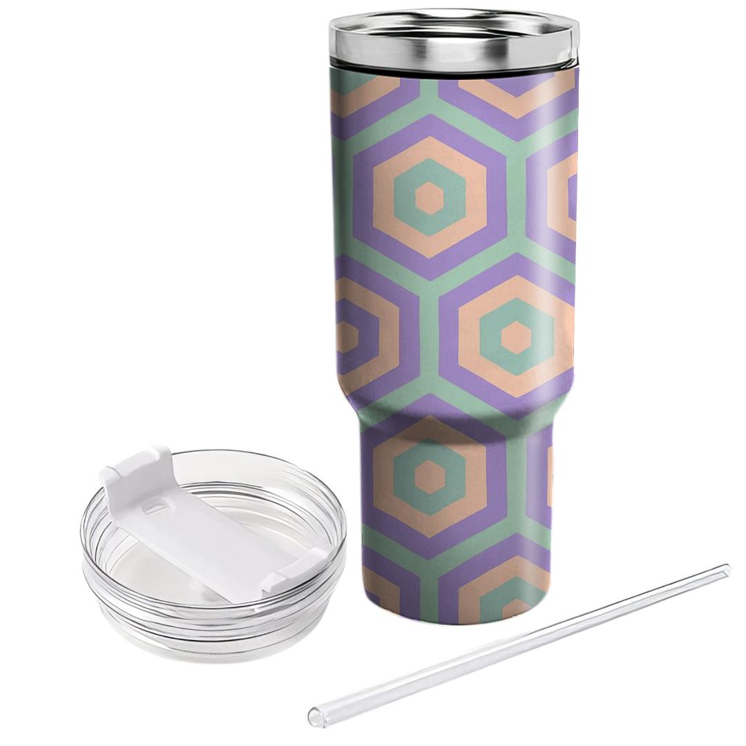 Layered Hexagonal Beauty Unique Tumblers