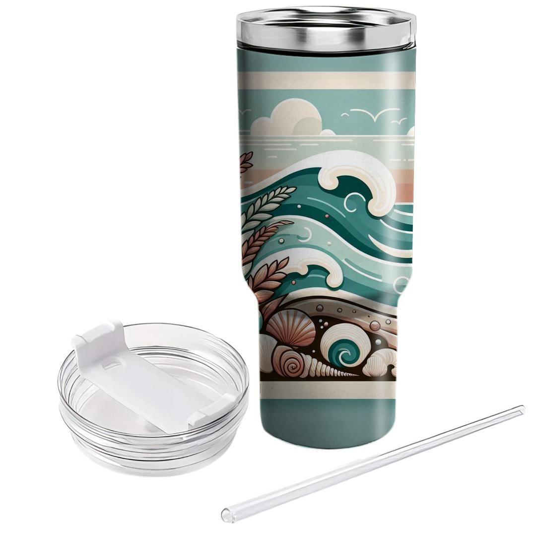 Ocean Breeze Patterns  Insulated Tumblers