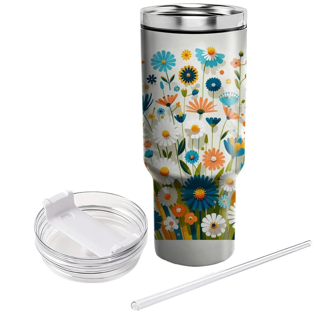 Joyful Wildflower Medley  Insulated Tumblers