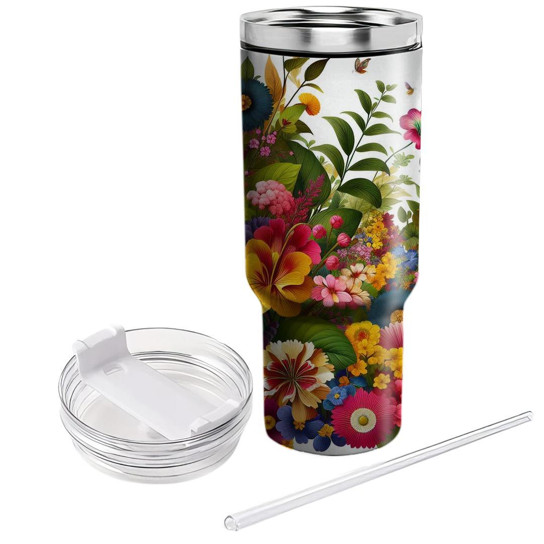 Spring Blossoms In Bloom  Tumblers With Lids