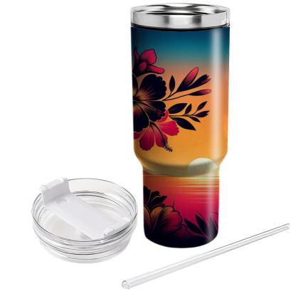 Dreamy Tropical Sunset  Insulated Tumblers