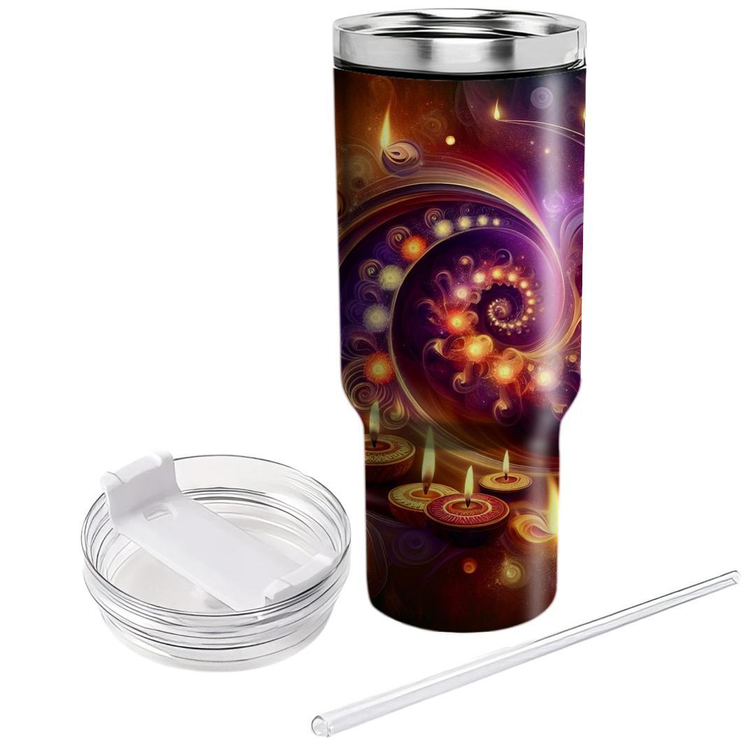 Surreal Festival Of Lights - Diwali Dreams  Tumblers With Lids