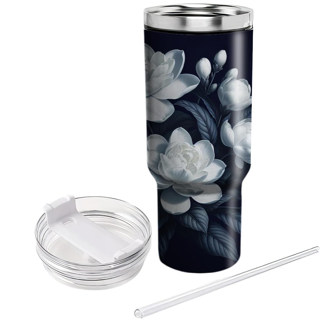 Radiant Gardenia  Unique Tumblers