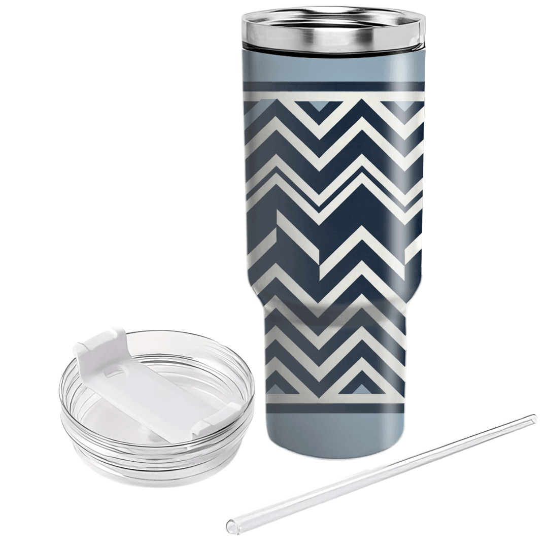Classic Chevron Design  Insulated Tumblers