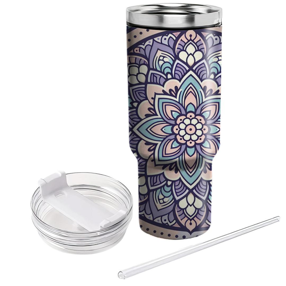 Floral Mandala Pattern  Custom Tumblers